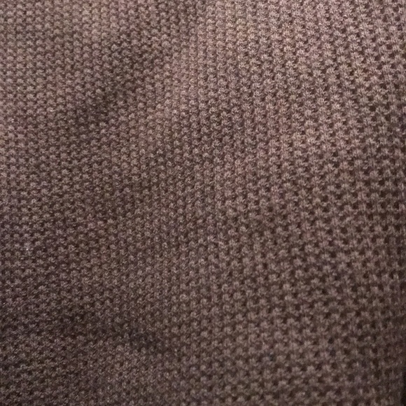 Waffle long sleeve crop henley - Dark chocolate - Picture 8 of 8